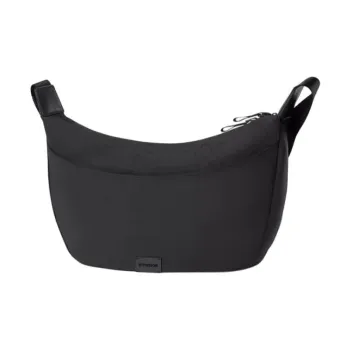 FILA FUSION Fabric Dumpling Bag, Shoulder Bag, Crossbody Bag Extra Small Unisex Black