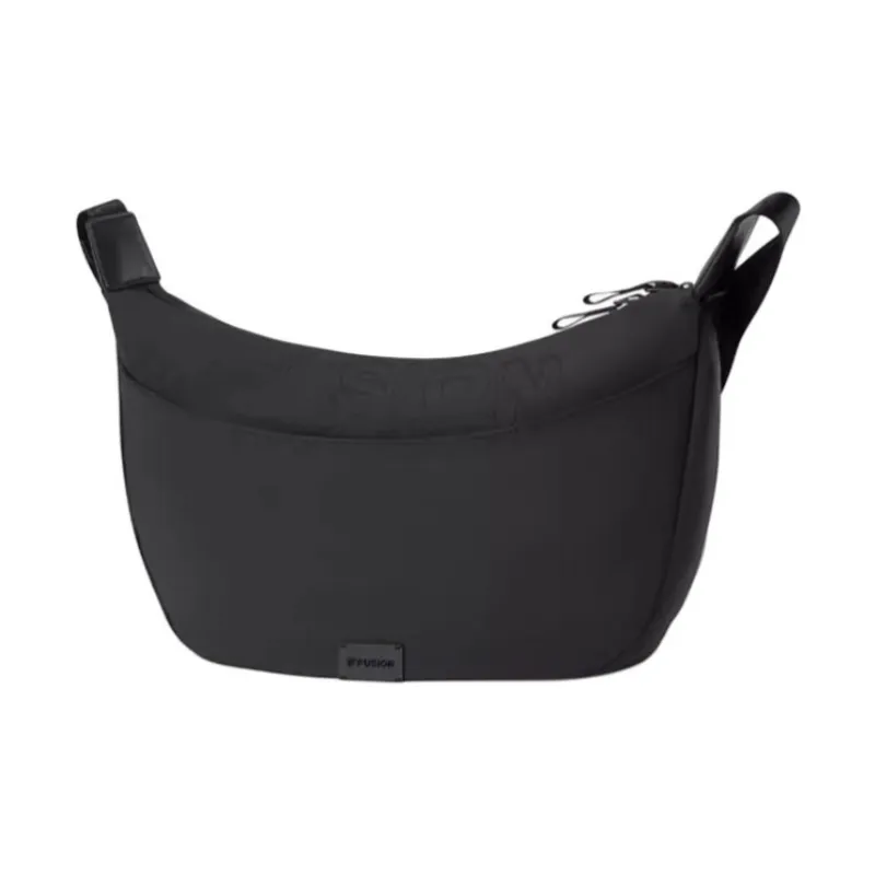 FILA FUSION Fabric Dumpling Bag, Shoulder Bag, Crossbody Bag Extra Small Unisex Black-0