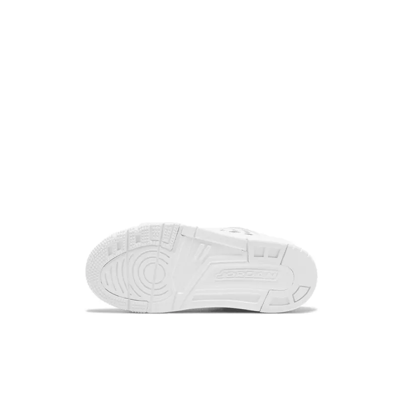 Jordan Flight Origin 4 Low Top Children's Basketball Shoes White Children Aged 3 7 Years Old-5