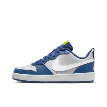 Nike Court Borough Low Grey Fog Mystic Navy GS