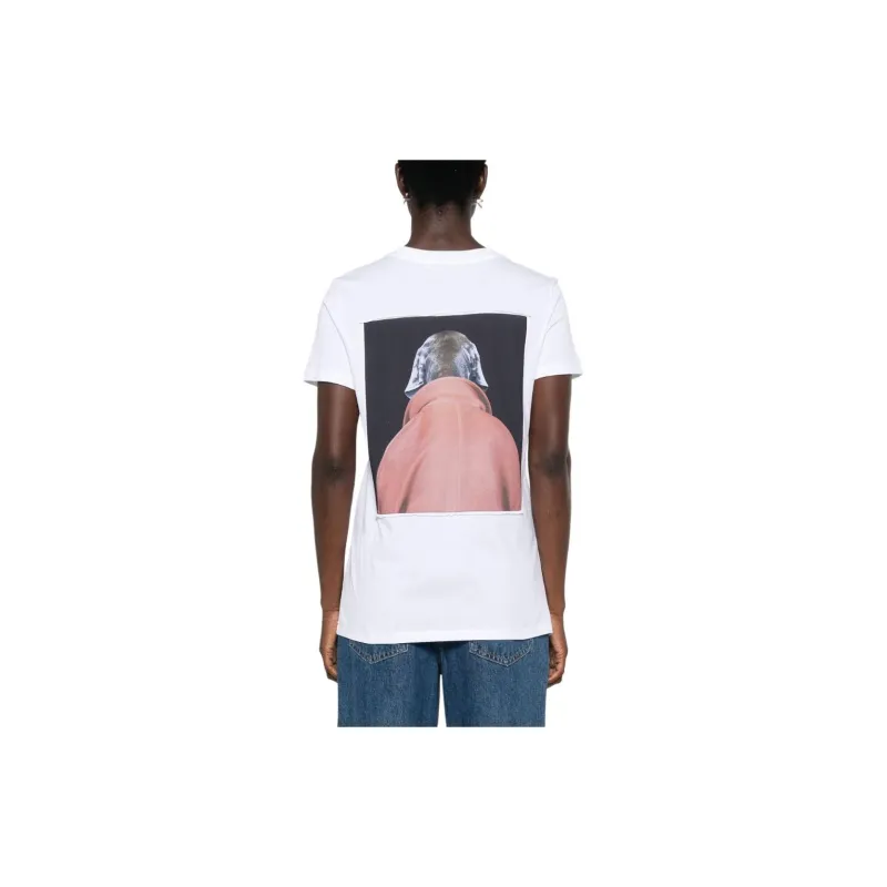 MaxMara Graphic Printed Crewneck T Shirt-2