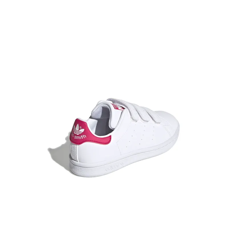 Adidas Stan Smith J 'White Bold Pink'-3