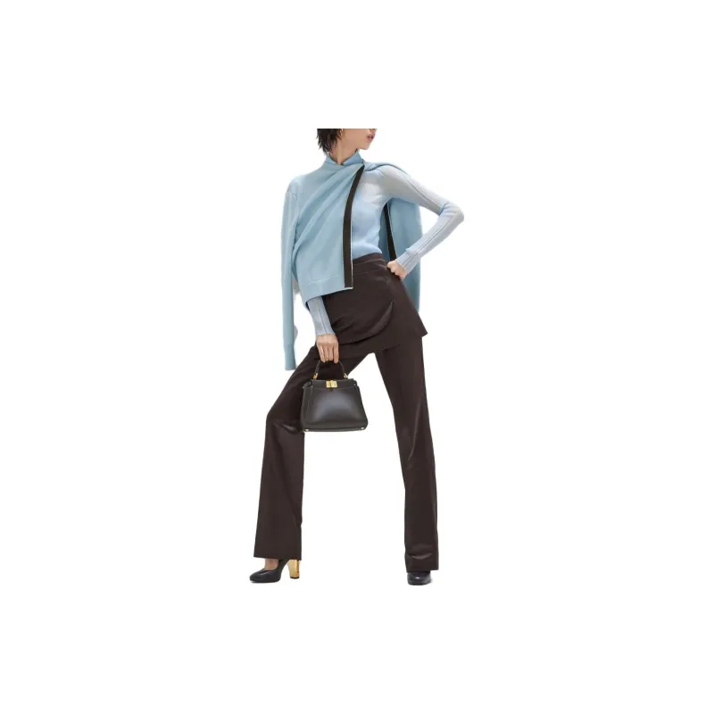 FENDI Twist detail Open front Cardigan-2