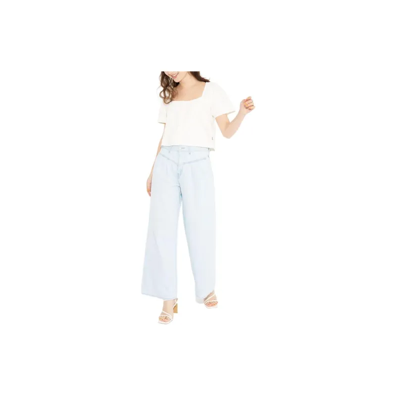 Levis Shirts Women's White-5