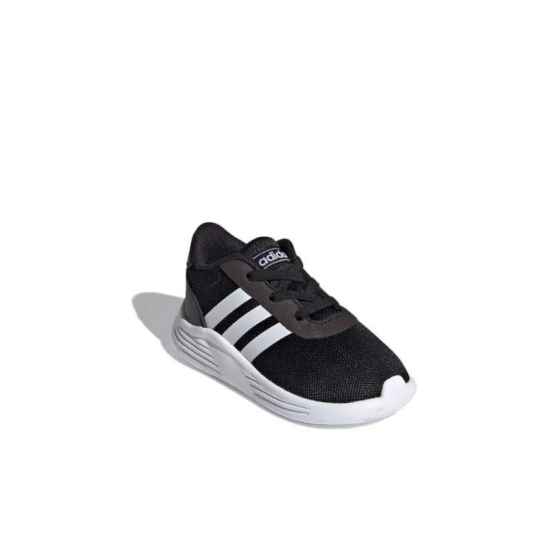 Adidas Neo Lite Racer Breathable Low-Top Toddler Shoes Black White Infant And Toddler-2