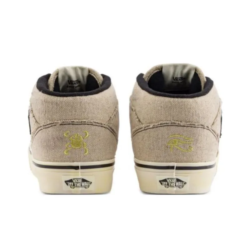 Vans Anti Slip Wear Resistant Low Top Skateboard Shoes Unisex Light Brown-2