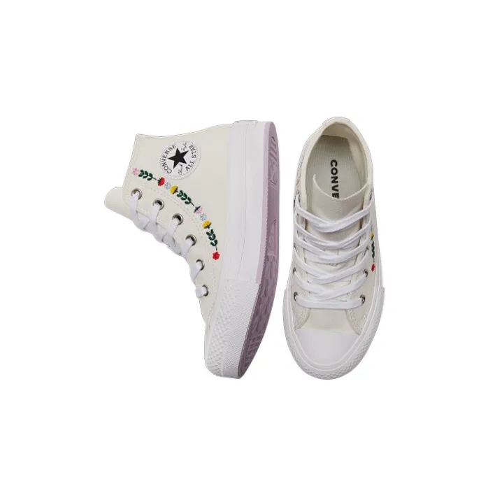 Converse Chuck Taylor All Star   EVA Lift Platform High PS 'Floral Embroidery'-3