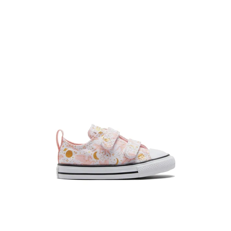 Converse Chuck Taylor All Star 2V Anti Slip Wear Resistant Low Top Toddler Shoes Pink White Infant And Toddler-1