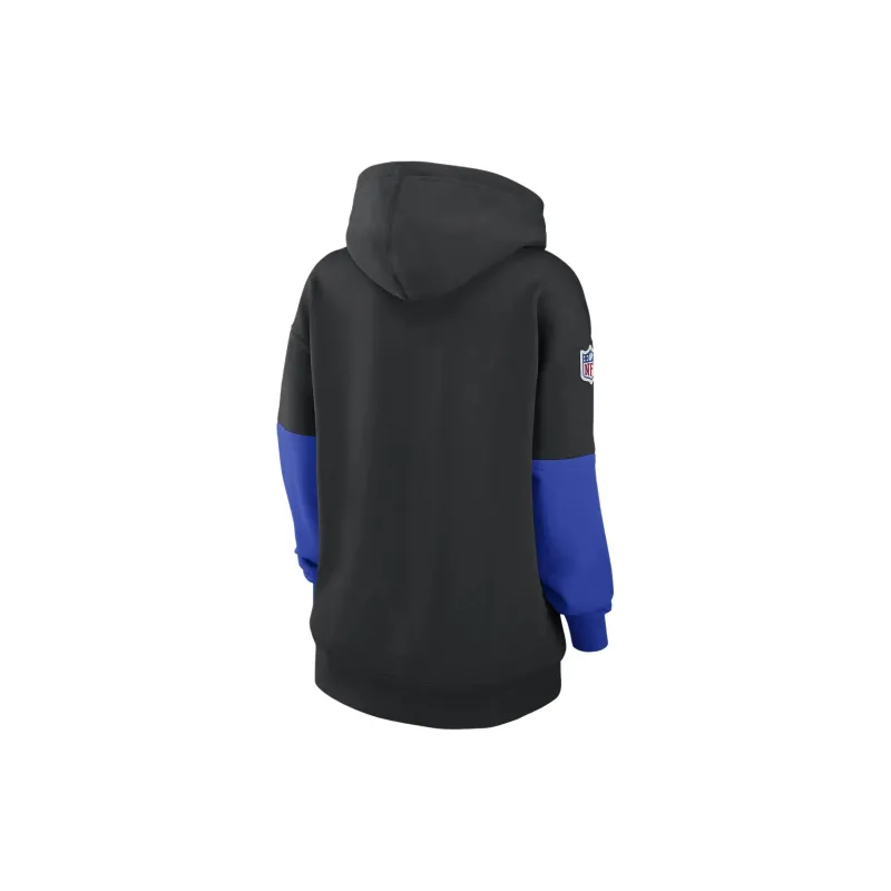 Nike Los Angeles Rams Sideline Essential Women's Nike Nfl Pullover Hoodie-1