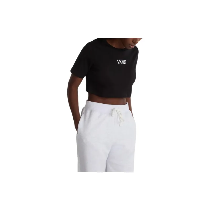 Vans Flying V Crew Regular T Shirt Women's Black-2