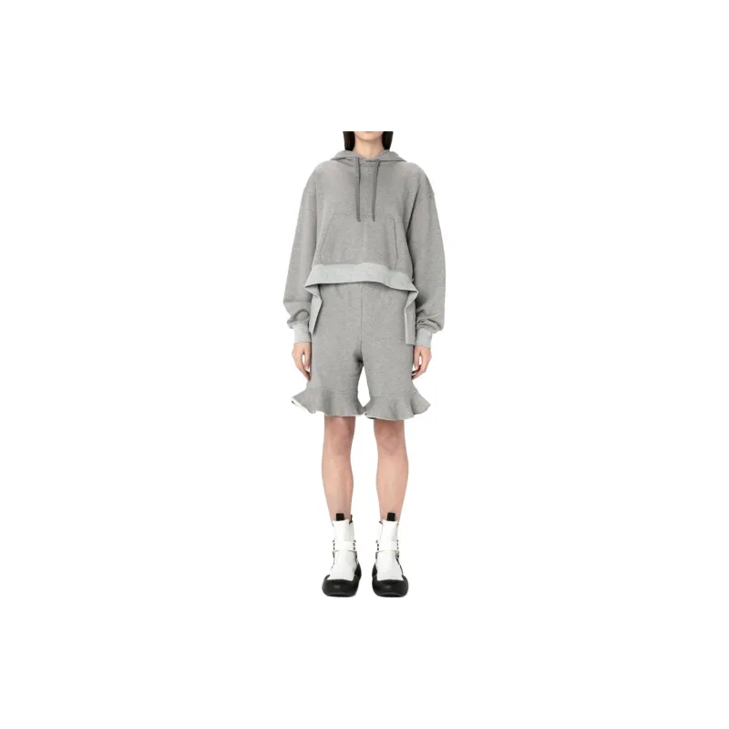 JW Anderson Deconstructed Cropped Hoodie-1