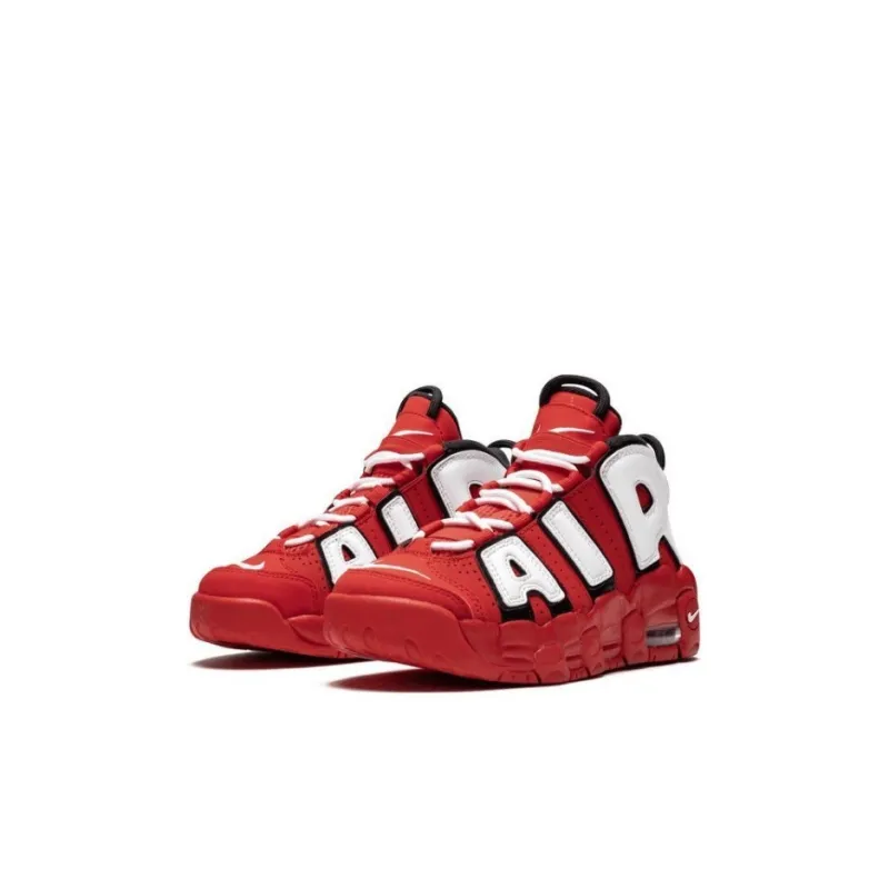 Nike Air More Uptempo University Red Black White PS-1