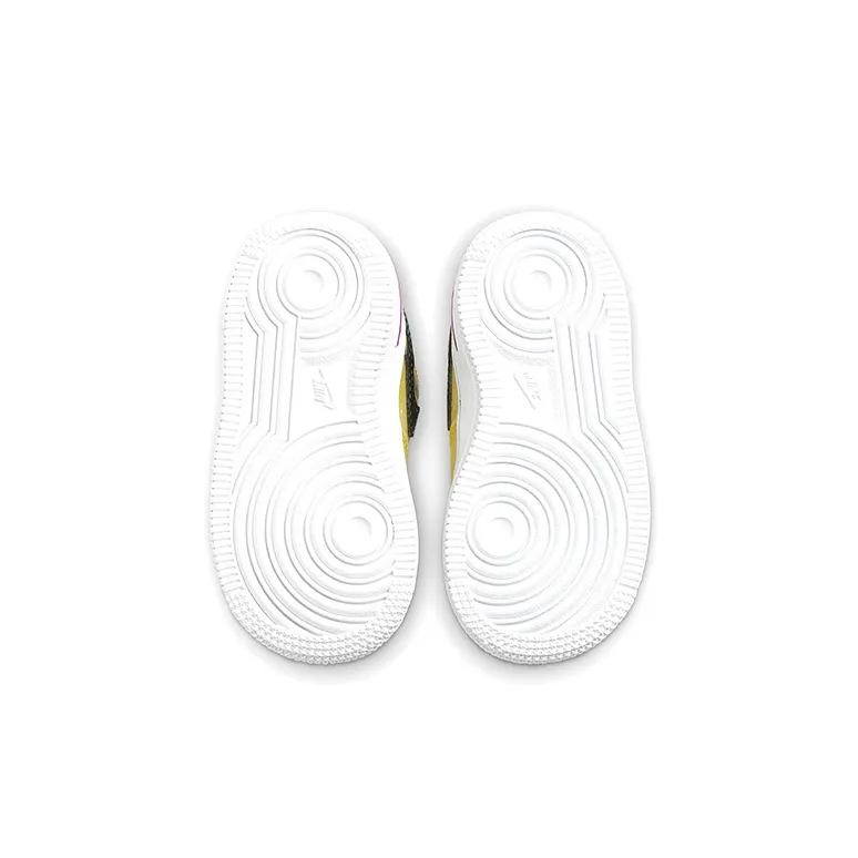 Nike Air Force 1 Slip Resistant Shock Absorbers With Abrasion Resistant Properties Low Top Toddler Shoes Baby-5