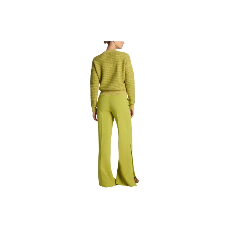 St. John Textured-knit Jumper-1