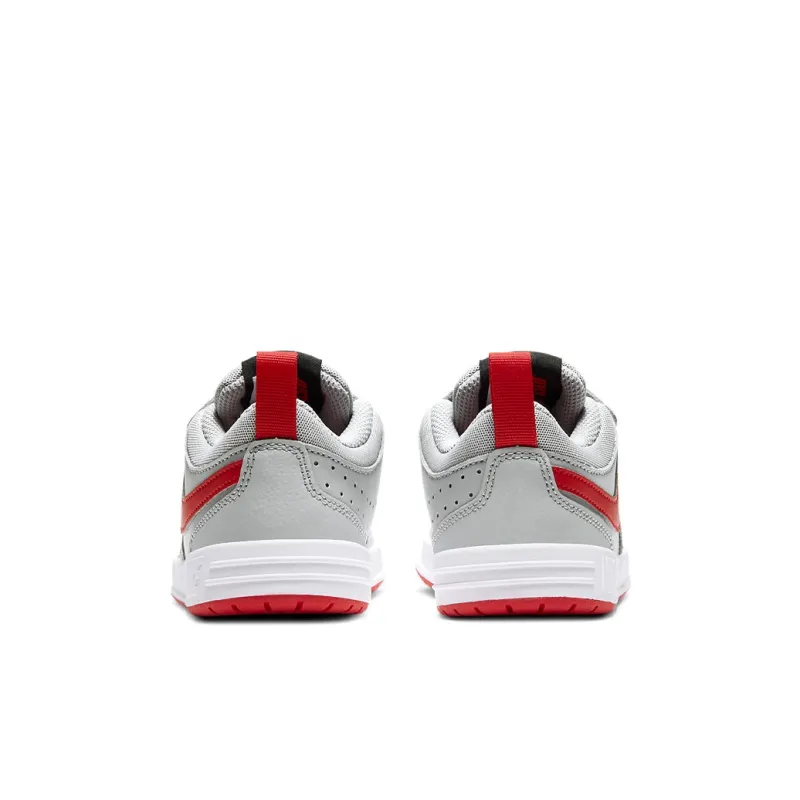 Nike Pico 5 Cushioning Anti-Slip Wear-Resistant Breathability Sports Casual Shoes Gray Red Children Aged 3-7 Years Old-4