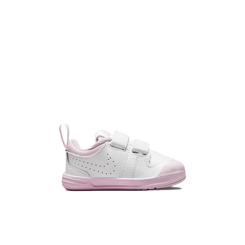 Nike Pico Low Top Toddler Shoes White Pink Infant And Toddler-1
