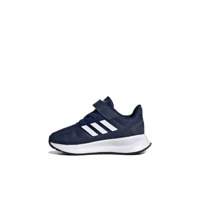 Adidas Neo Runfalcon Falcon Slip-Resistant Cushioning Low-Top Running Shoes Blue White Infant And Toddler-0