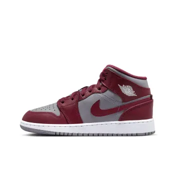 Size 6.5Y - Air Jordan 1 hot Mid Light Madder Root GS DM9077-108