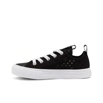 Converse Chuck Taylor All Star Anti Slip Wear Resistant Low Top Canvas Shoes Black Teenagers