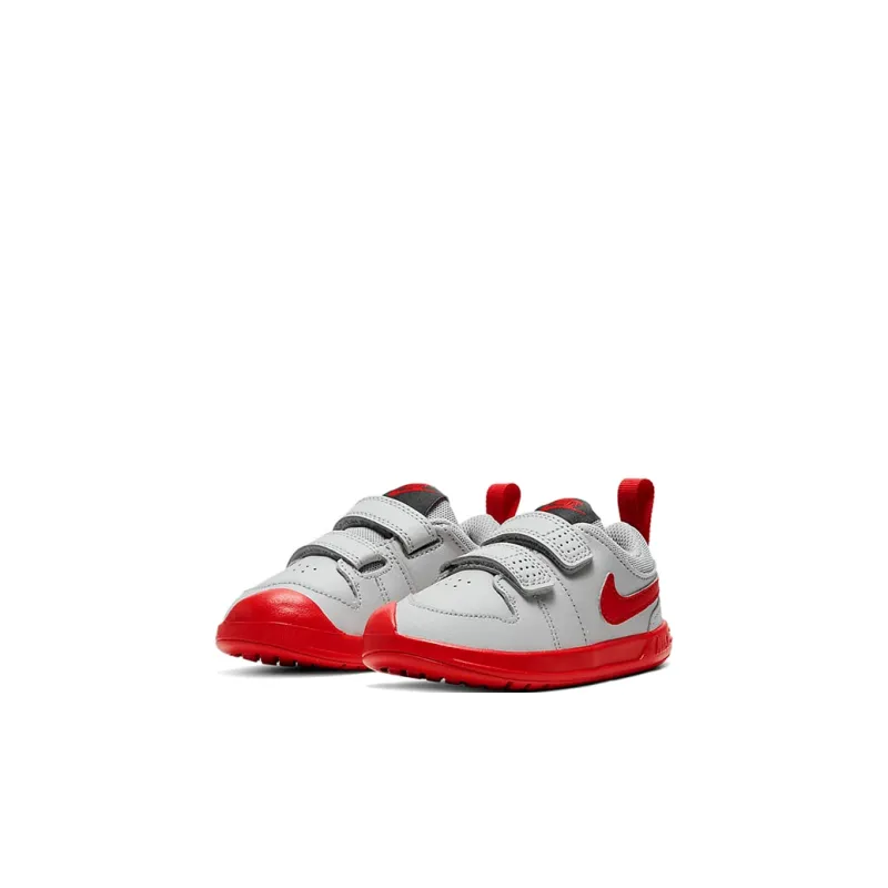 Nike Pico Slip Resistant Cushioning Wear Resistant Breathable Low Top Toddler Shoes Gray Red Infant And Toddler-2