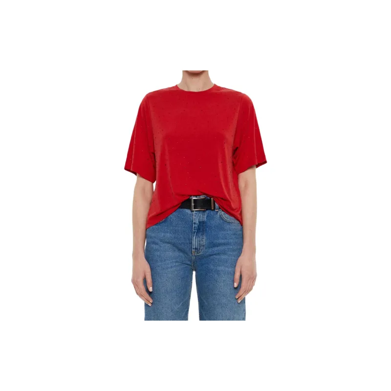 BIMBA Y LOLA T-Shirt Women's Red Chestnut-1