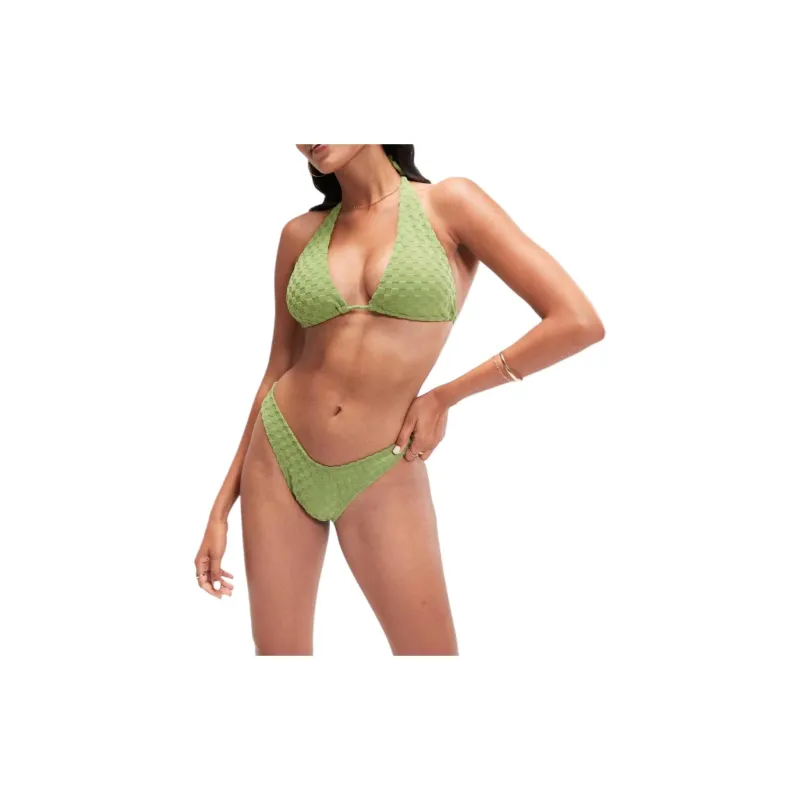 Speedo FLU3NTE Terry Scoope Bikini Bottom Bikini Women's Green-4