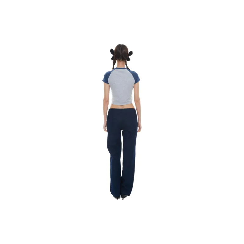 TAXIPHONE Jeans Women's Dark Blue-1