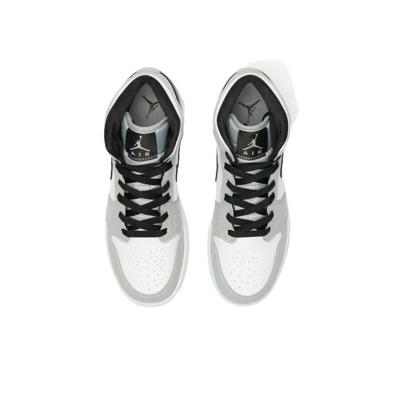Jordan 1 Mid Light Smoke Grey GS-8