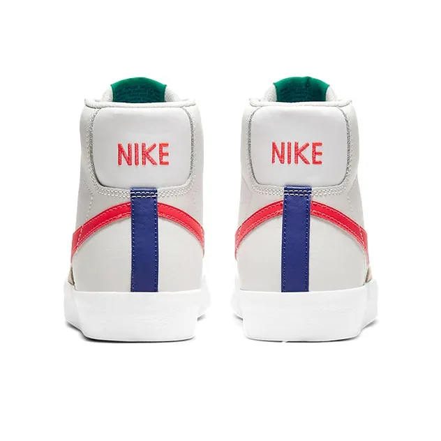 Nike Blazer Mid 77 GS Platinum Tint Bright Crimson-4