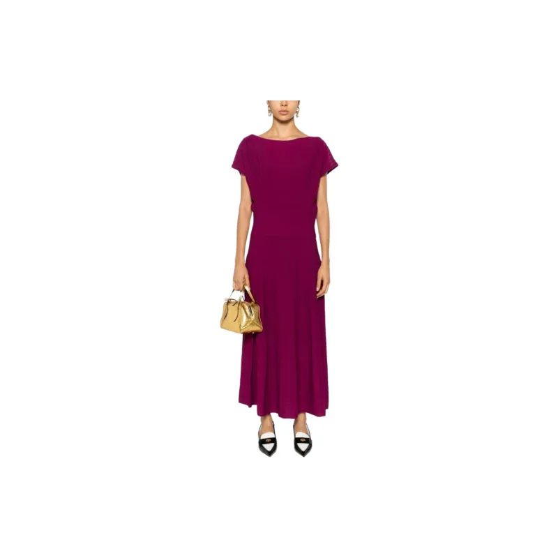 Twinset Ribbed Blouse And Skirt-2