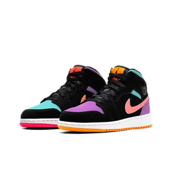 Jordan 1 Mid 'Multi Color' GS