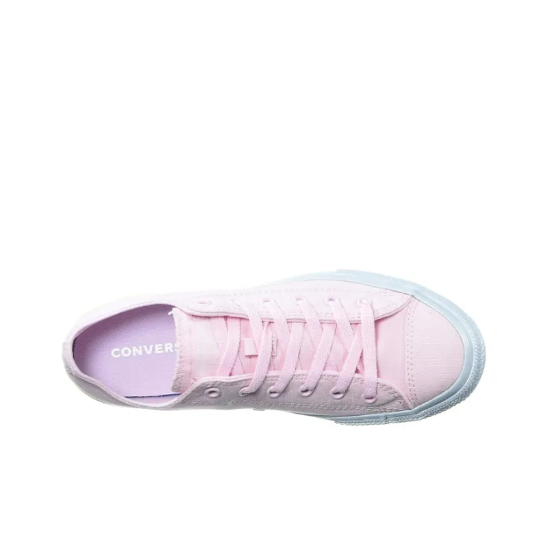 Converse Chuck Taylor All Star Anti Slip Wear Resistant Low Top Kids Canvas Shoes Pink Teenagers-2