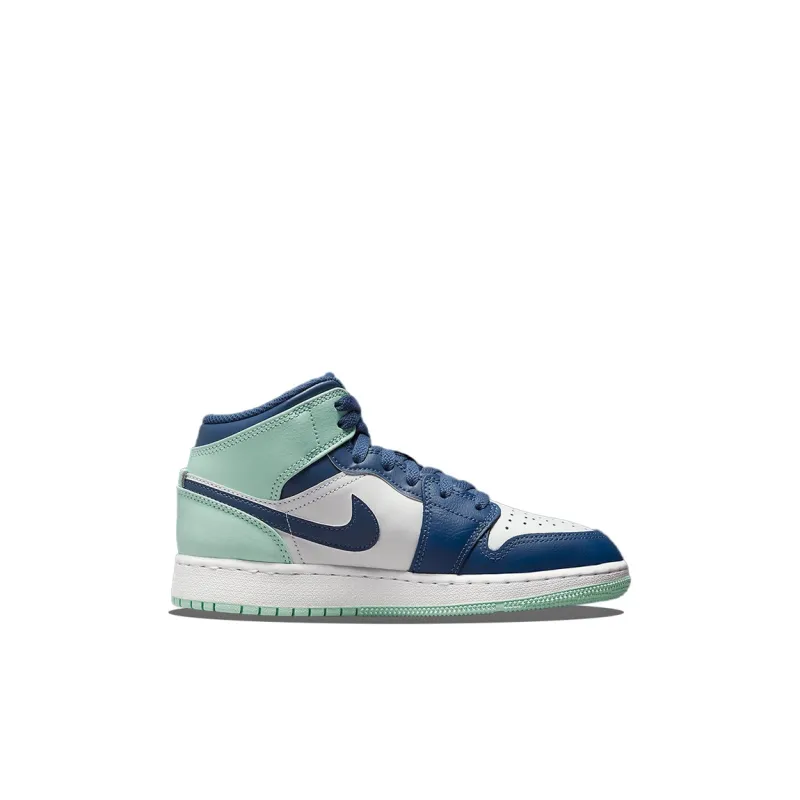 Jordan 1 Mid Mystic Navy Mint Foam GS-1