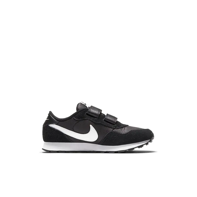 Nike MD Valiant Abrasion Resistant Low Top Kids' Running Shoes Black Children Aged 3 7 Years Old-1