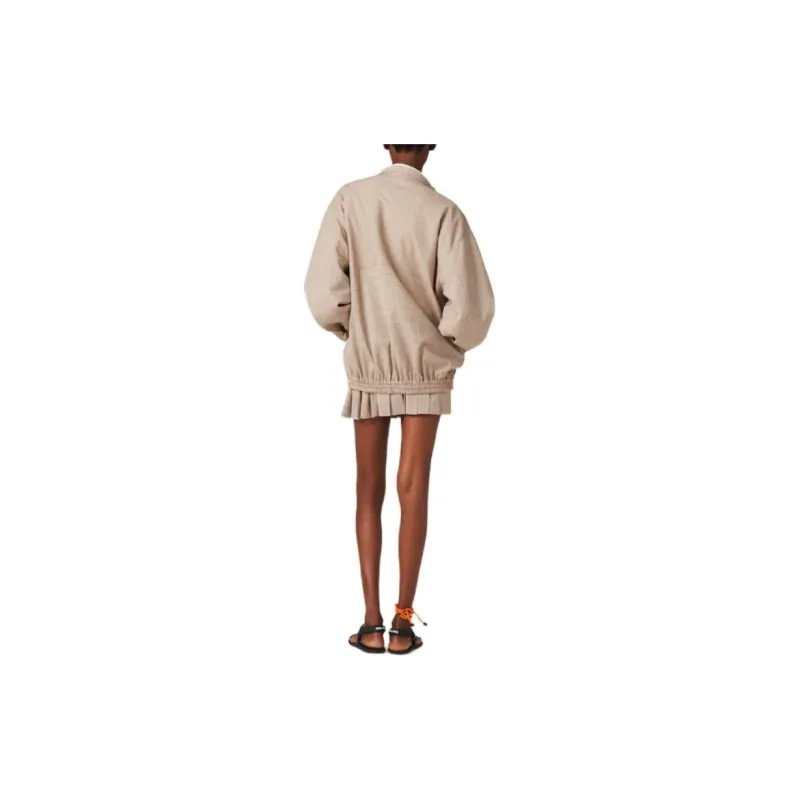 MIU MIU Casual Short Skirts Women's Limestone-4