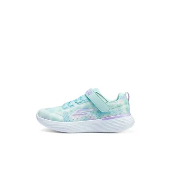 Skechers Abrasion Resistant Breathable Low Top Running Shoes Mint Green Kids'