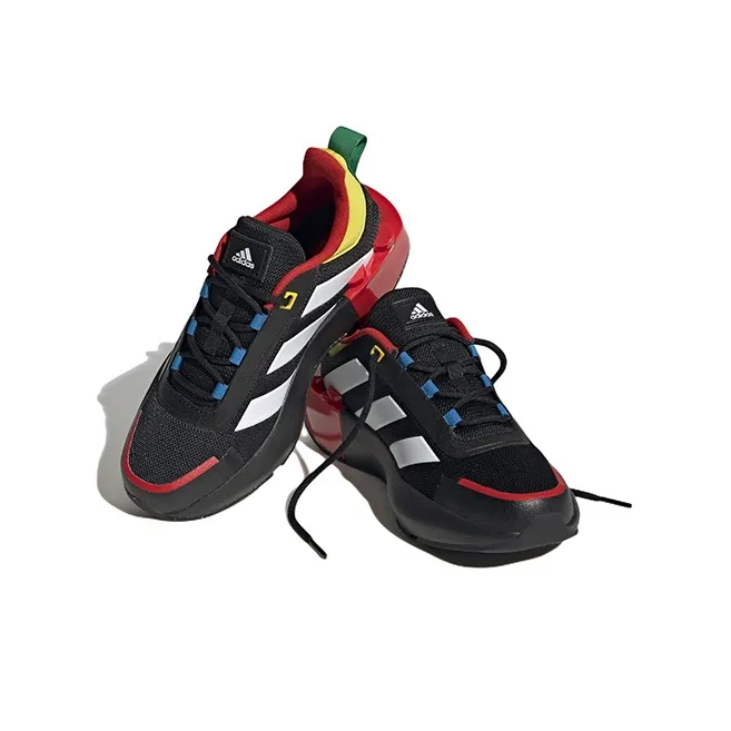 adidas Tech Runner  LEGO X  Big Kid 'Black Red'-2