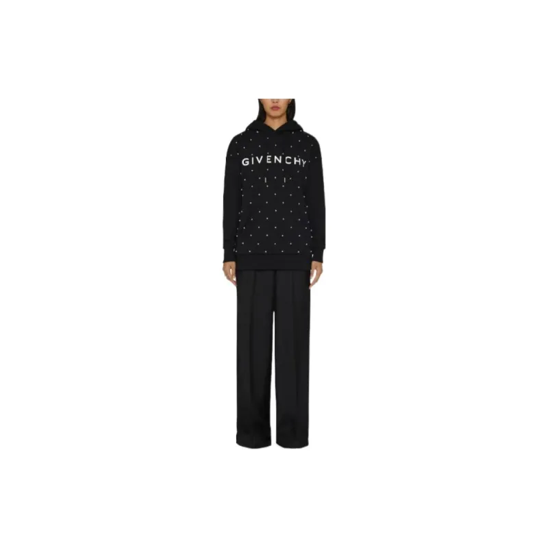 Givenchy Straight Leg Mid-Rise Pants-1