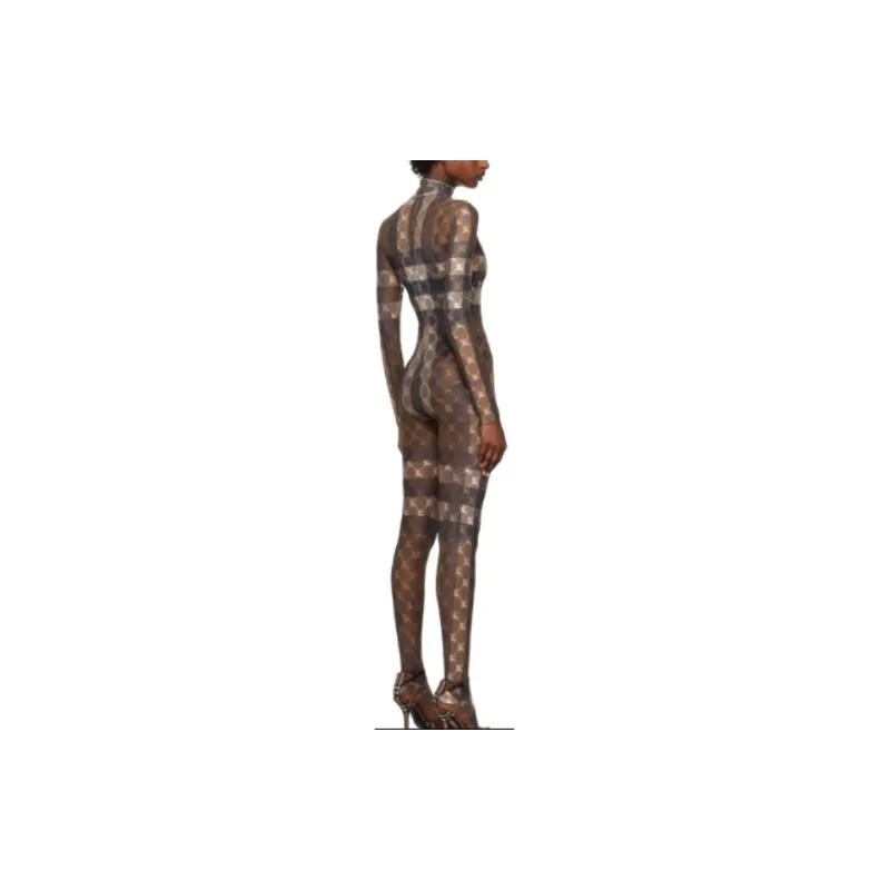 Burberry Bodysuits Women's Brown-3