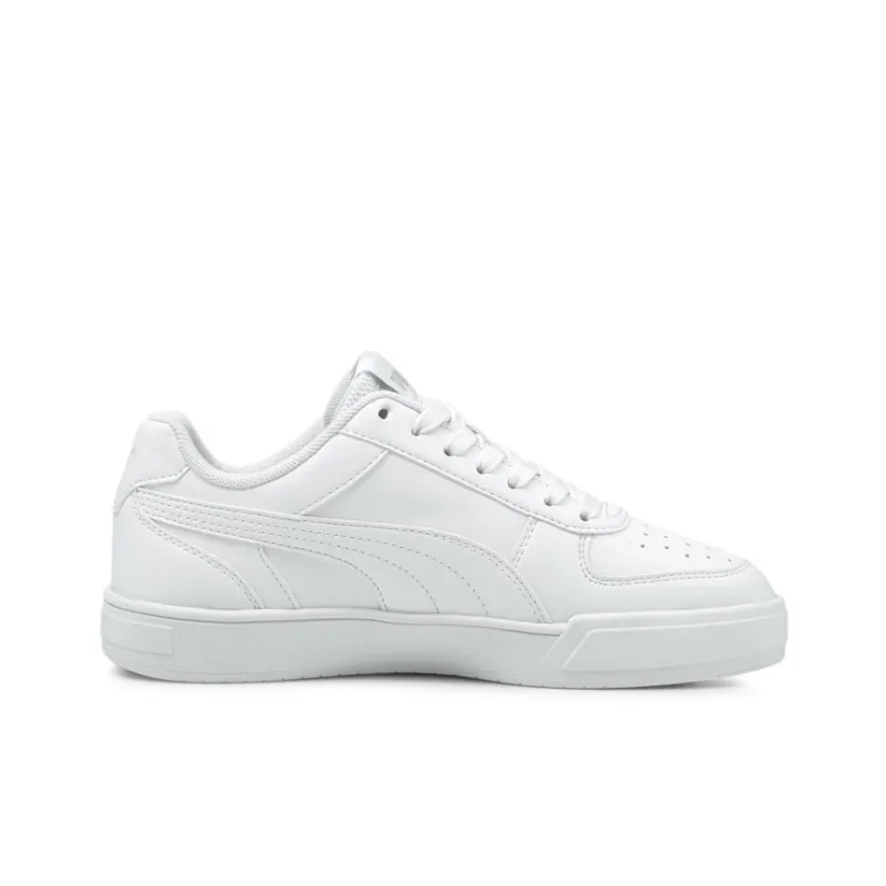 PUMA Caven Low Top Kids' Skateboarding Shoes White Teenagers-1