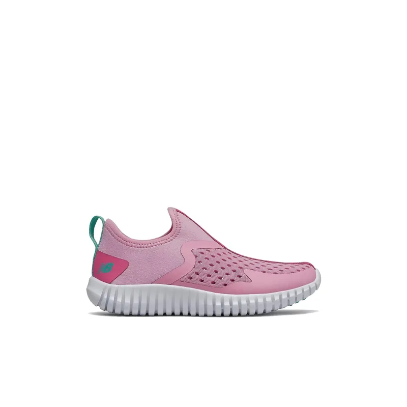 New Balance NB Aqua Drift Cushioning Anti Slip Wear Resistant Breathability Sports Casual Shoes Pink Kids'-1