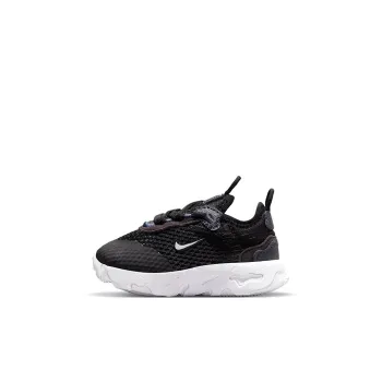 Nike React Live Slip Resistant Cushioning Abrasion Resistant Low Top Toddler Shoes Black Infant And Toddler