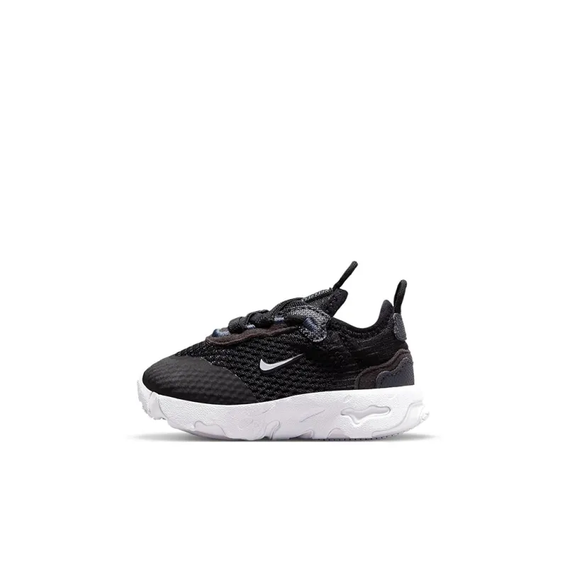 Nike React Live Slip Resistant Cushioning Abrasion Resistant Low Top Toddler Shoes Black Infant And Toddler-0