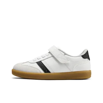 Skechers Durable Breathable Low Top Kids' Skateboarding Shoes White Black Teenagers