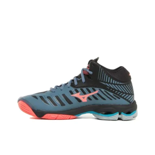 Mizuno Wave Lightning Z4 Running Shoes Unisex Mid-Top Black/Blue