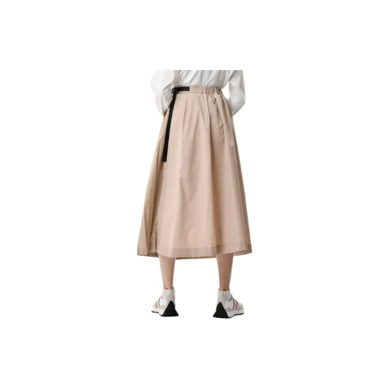 New Balance New Balance Japan Casual Long Skirts Women's Brown Yellow-7