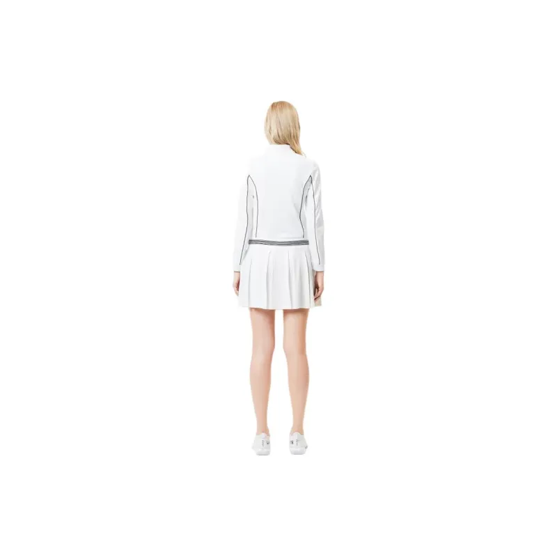 LACOSTE Casual Short Skirts Women's White-2