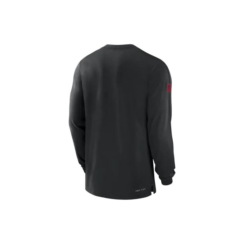 Nike Atlanta Falcons Sideline Player Team Issue Men's Nike Dri FIT Long Sleeve Top-1
