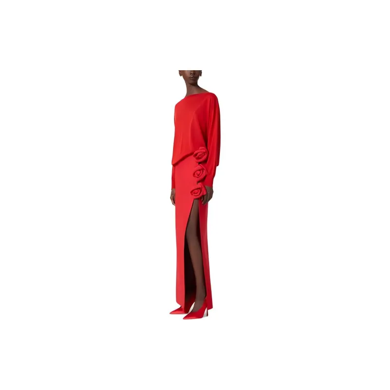Valentino Sweaters Women's Red-3