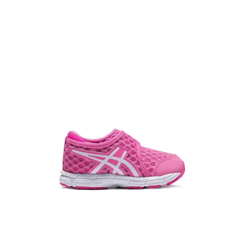 Asics RUNNING KIDS CONTEND Series Cool Run Ts Durable Breathable Low-Top Toddler Shoes Pink Infant And Toddler-1